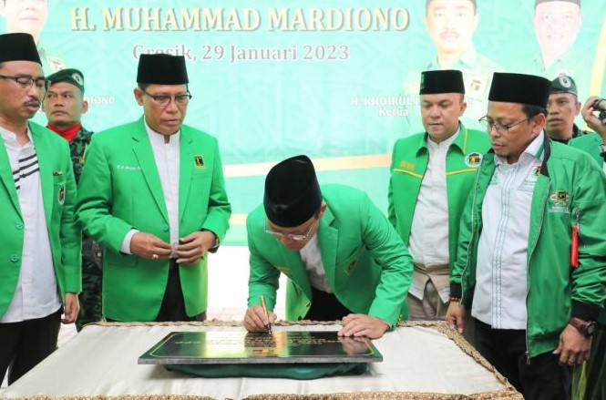 Mardiono Ajak Kader PPP Gresik Rapatkan Barisan Menangkan Pemilu 2024