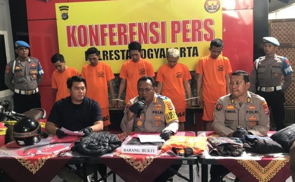 Polisi Terima Laporan Pelaku Pembacokan di Nol Kilometer Kota Yogyakarta