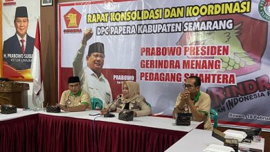 Pedagang Semarang Konsolidasi Bersama PAPERA Dukung Prabowo