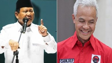 Prabowo Subianto,Ganjar Pranowo,Pilpres 2024,