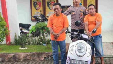 Polisi Berhasil Ringkus Dua Pelaku Curanmor di Gresik