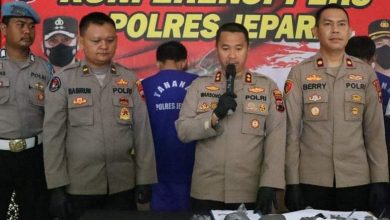 Polres Jepara Tangkap Dua Penjual Bubuk Petasan