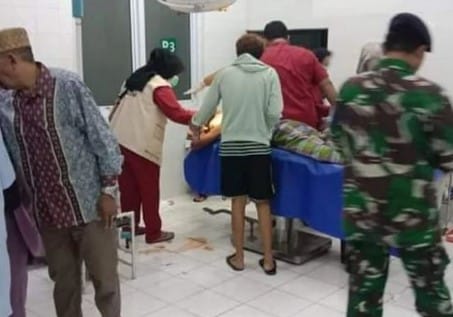 Kubah Masjid di Makassar Tiba-tiba Roboh, Belasan Jemaah Tertimpa Material_bimata.id