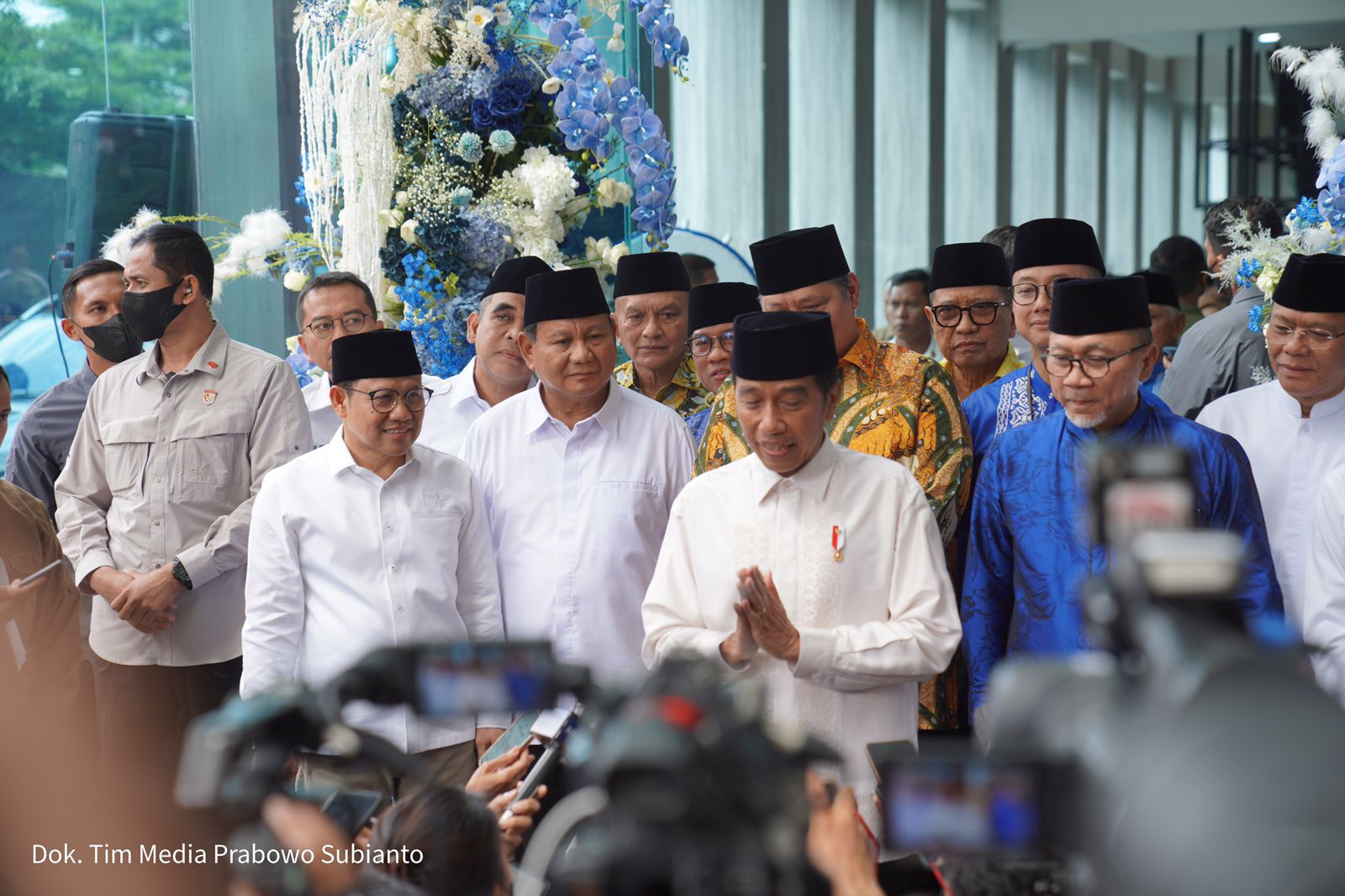 Prabowo Ungkap Isi Pertemuan Ketum Parpol Bareng Jokowi di Silaturahmi Ramadan PAN_bimata.id