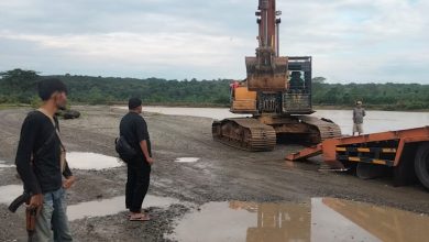 Polisi Tangkap Enam Penambang Ilegal di Seunagan Timur Nagan Raya