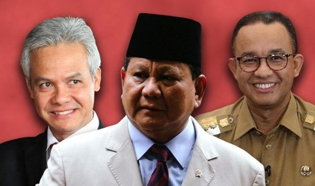 Survei LS Denny JA: Prabowo Tertinggi Ungguli Ganjar dan Anies