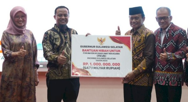 FKUB Keciprat Dana Hibah Rp1 Miliar dari Pemprov Sulsel_bimata.id