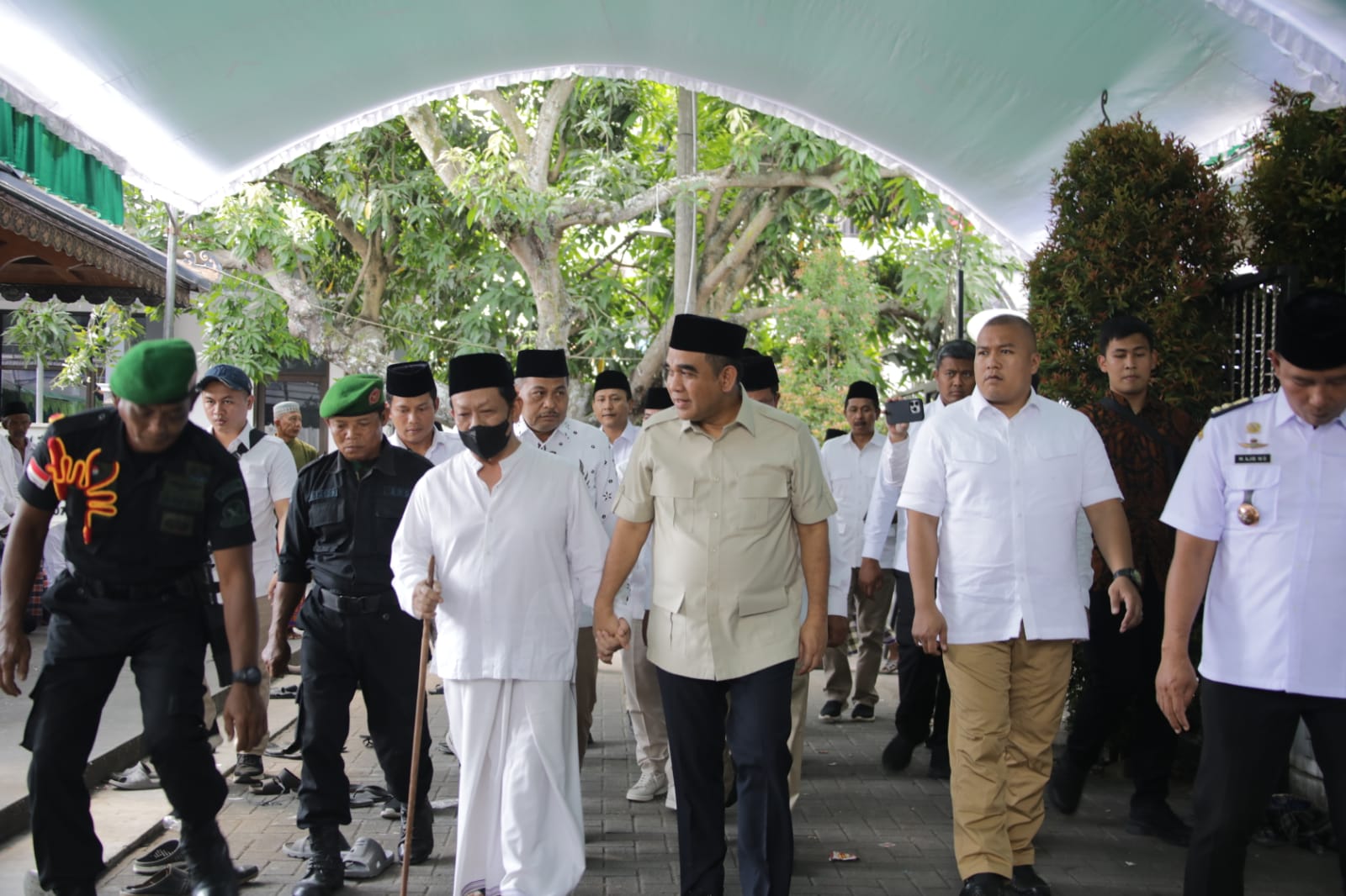 Silaturahmi ke Ponpes Giri Kusumo, Muzani Dapat Wejangan Mbah Munif_bimata.id