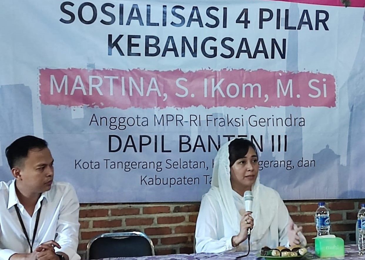 Martina Harap Masyarakat Implementasikan Nilai-Nilai Empat Pilar Kebangsaan