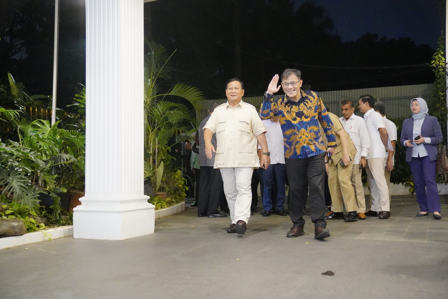 Bertemu di Kertanegara, Prabowo dan Budiman Sudjatmiko Bahas Pentingnya Persatuan_bimata.id