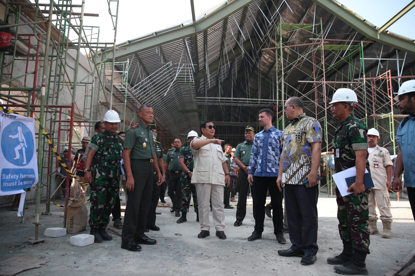 Tunjang Proses Belajar Perwira, Prabowo Renovasi Sarana dan Prasarana Gedung Akmil_bimata.id