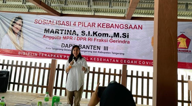 Martina Ingin Masyarakat Pegang Teguh Nilai Empat Pilar Kebangsaan