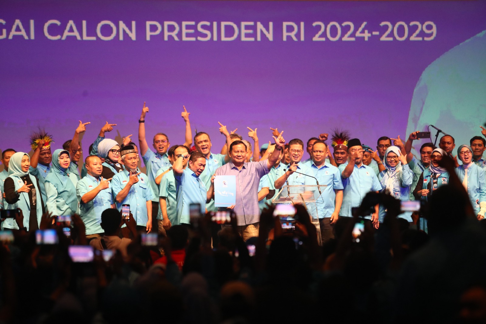 Partai Gelora Deklarsi Dukung Prabowo Subianto di Pilpres 2024_bimata.id