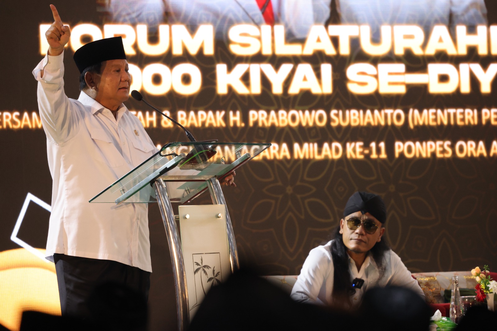 Prabowo Didoakan Jadi Presiden ke-8 di Forum Silaturahmi 1000 Kyai Kampung Yogyakarta_bimata.id