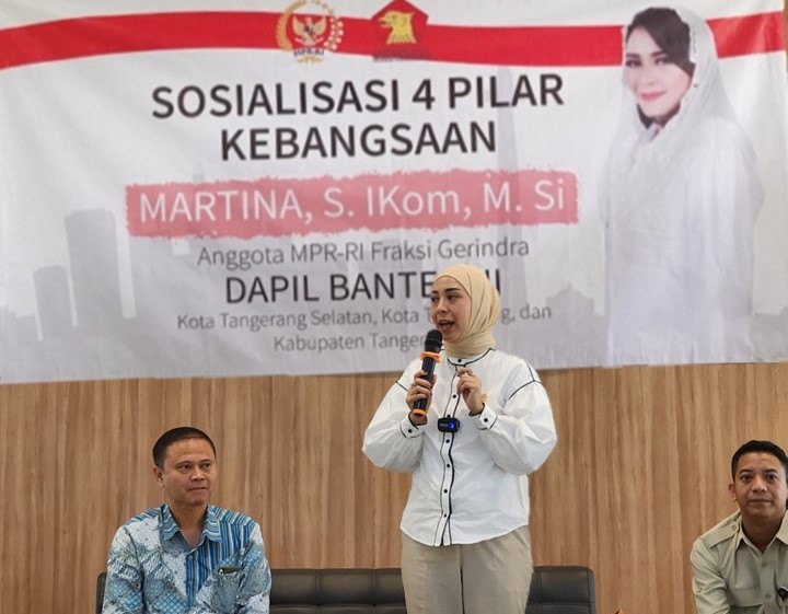 Martina Tegaskan Empat Pilar Kebangsaan Merupakan Fondasi Bangsa dan Negara Indonesia