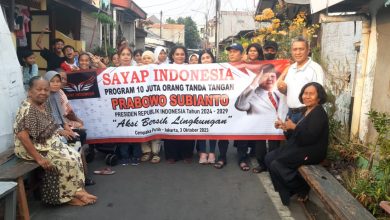 Photo of Relawan Pendukung Prabowo Presiden, Gelar Aksi Sosial Bersih Lingkungan