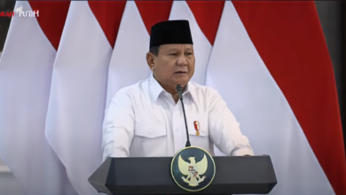 Prabowo saat Sidang Kabinet Paripurna Terkait Persiapan Jelang Idulfitri 1446 H, Jumat, 21 Maret