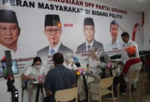 Pengobatan Gratis Layanan Kemanusiaan DPP Partai Gerindra di Ragunan Jakarta Selatan / Foto : Usman Bimata