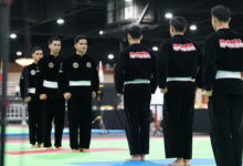 Foto Persiapan Atlet Pencak Silat Indonesia di SEA Games 2025